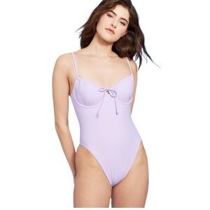 Wild Fable Lavender One-Piece Swimsuit